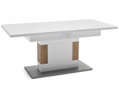 JUSTyou Arles Tavolo da pranzo Bianco opaco