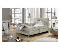 JUSTyou Cosy Letto Panna Pelle sintetica 140x200