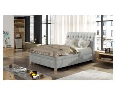 JUSTyou Happy Letto Bianco Pelle sintetica 120x200