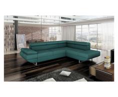 JUSTyou GIO Divano angolare 207x267x72-92 cm Turchese
