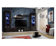 JUSTyou GULINO C Parete attrezzata Wenge' Opaco