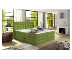 JUSTyou Fendy Letto Vi-Spring Lime verde 160x200