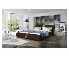JUSTyou CALLISTO Letto 195x239x83 Marrone
