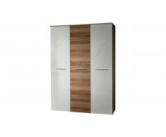 JUSTyou BOG Armadio ad ante Prugna Bianco