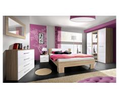 JUSTyou VICKA II 140 Camera da letto Sonoma Bianco