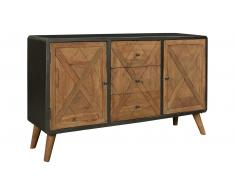 JUSTyou Sorro Cassettone Legno Teak 85x150x38 cm