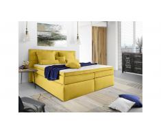 JUSTyou Lansing Letto Vi-Spring 140x200 cm Giallo