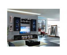 JUSTyou TUBAS G II Parete attrezzata Nero