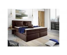 JUSTyou Lansing Letto Vi-Spring 140x200 cm Marrone