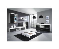 JUSTyou Set Samba C Parete attrezzata Bianco Nero