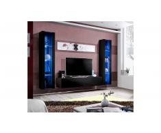 JUSTyou AUR A II Parete attrezzata Nero