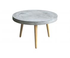 JUSTyou Gray Tavolo Grigio Quercia
