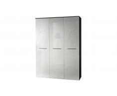 JUSTyou BOG Armadio ad ante Wenge' Bianco