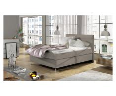 JUSTyou Cosy Letto Vi-Spring Beige Velours 140x200
