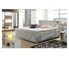 JUSTyou Velvet Letto Bianco | Bianco I & 160x200