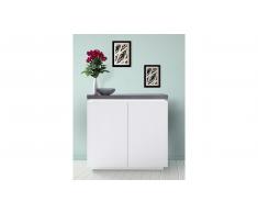 JUSTyou Palmyra VIII Credenza Bianco opaco | Beton