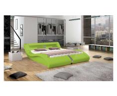 JUSTyou MALIBU Letto matrimoniale 175x262x70 Verde