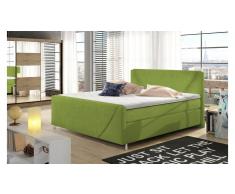 JUSTyou Velvet Letto Vi-Spring Lime verde 180x200
