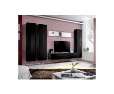 JUSTyou AUR C I Parete attrezzata Nero