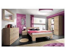 JUSTyou VICKA II 160 Camera da letto Sonoma Guercia