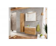 JUSTyou Roseland I Set mobili da bagno Quercia