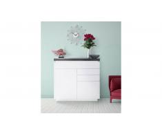 JUSTyou Palmyra VI Credenza Bianco opaco | Beton