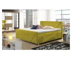 JUSTyou Velvet Letto Vi-Spring Giallo 180x200