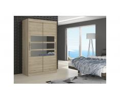 JUSTyou Toledo Guardaroba 215x180x58 cm Sonoma
