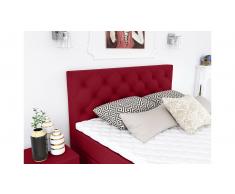 ELESS Amore Letto Vi-Spring Bordeaux 140x200