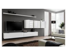 JUSTyou SWOTCH VII Parete attrezzata Bianco