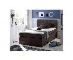JUSTyou Albany I Letto Vi-Spring 120x200 cm Marrone