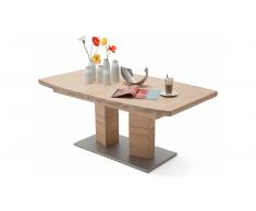 JUSTyou Kongo II Tavolo Quercia Bianco 90x140