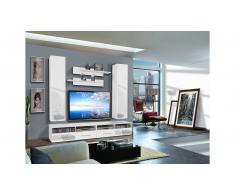 JUSTyou CLIVO D II Parete attrezzata Bianco