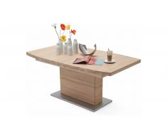 JUSTyou Milena II Tavolo Quercia Bianco 90x140