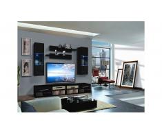 JUSTyou INVONTO C II Parete attrezzata Nero