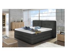 JUSTyou Falun Letto Vi-Spring Grigio 140x200