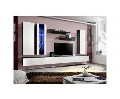 JUSTyou FLI E IV Parete attrezzata Nero Bianco