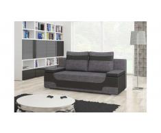 JUSTyou Area Divano Letto Nero I Grigio