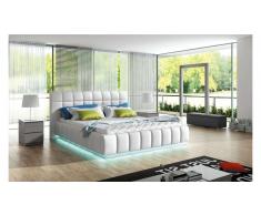 JUSTyou PRATO Letto matrimoniale 190x226x105 Bianco
