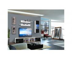 JUSTyou TUBAS C I Parete attrezzata Bianco Nero