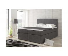 JUSTyou Alicie Letto Vispring 126x160x200 Grigio