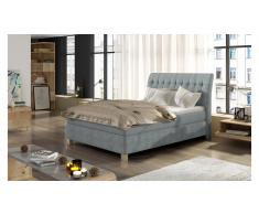 JUSTyou Happy Letto Grigio Pelle sintetica 140x200