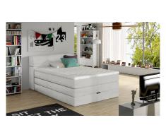 JUSTyou Aqua Letto Vi-Spring Bianco 140x200