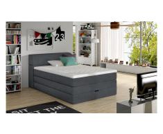 JUSTyou Aqua Letto Vi-Spring Antracite 140x200