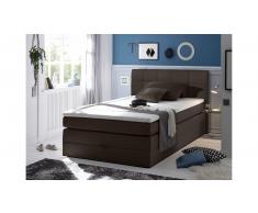 JUSTyou Albany I Letto Vi-Spring 140x200 cm Marrone