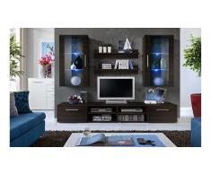 JUSTyou GULINO G Parete attrezzata Wenge' Opaco