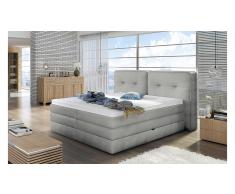 JUSTyou Falun Letto Vi-Spring Bianco 140x200