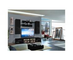 JUSTyou INVONTO A II Parete attrezzata Nero