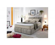 JUSTyou Pierre Letto Vi-Spring Velours 180x200 Beige