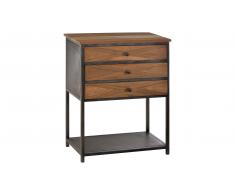 JUSTyou Sorro Consolle Legno Teak Grigio